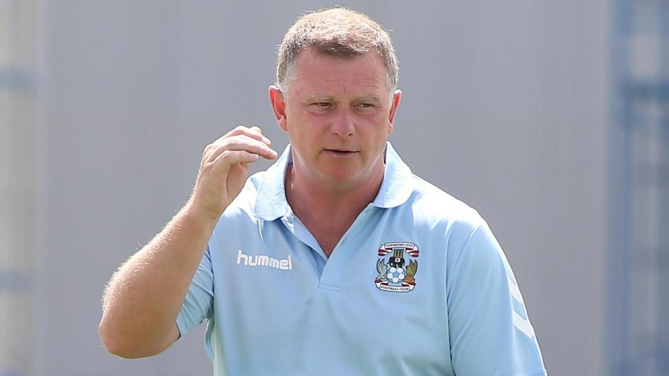 Coventry City manager - Mark Robins